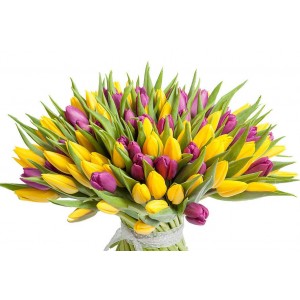 Цветочные композиции из тюльпанов